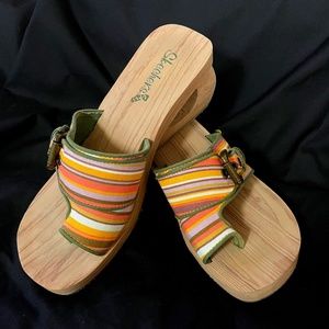 BARELY USED "SKECHERS" WOMENS SANDALS - SIZE 10